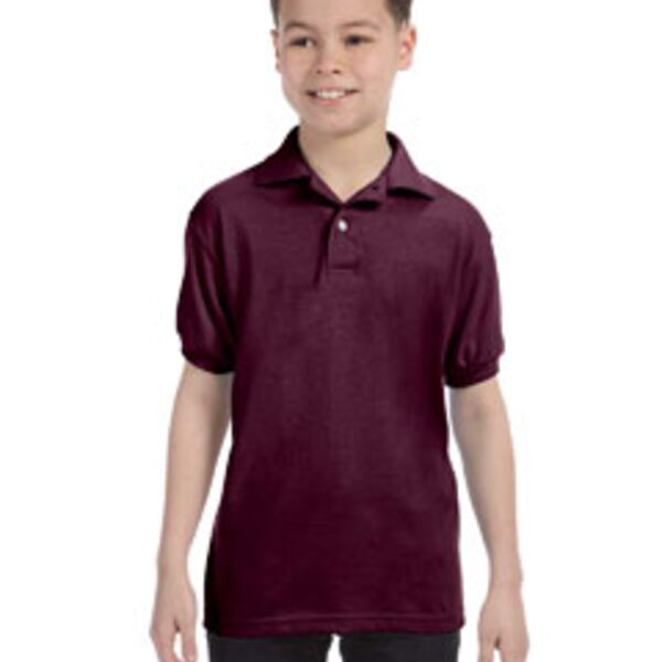Youth EcoSmart® Jersey Knit Polo Thumbnail
