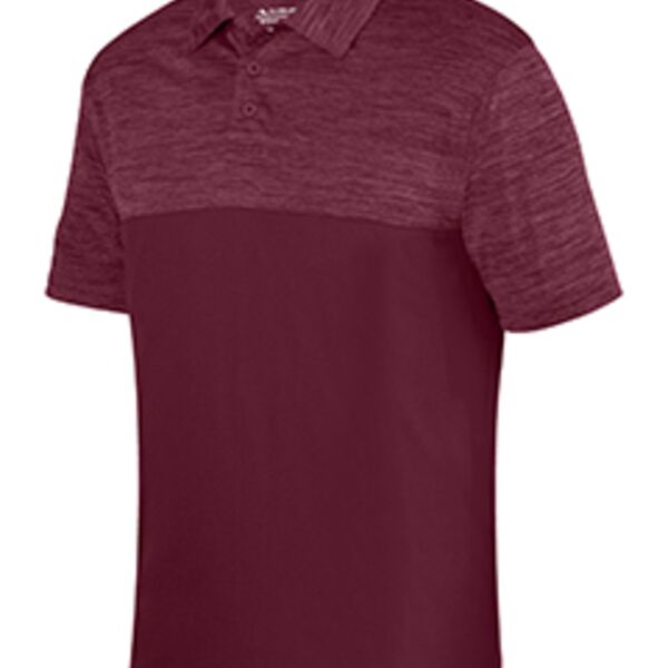 Adult Shadow Tonal Heather Polo Thumbnail